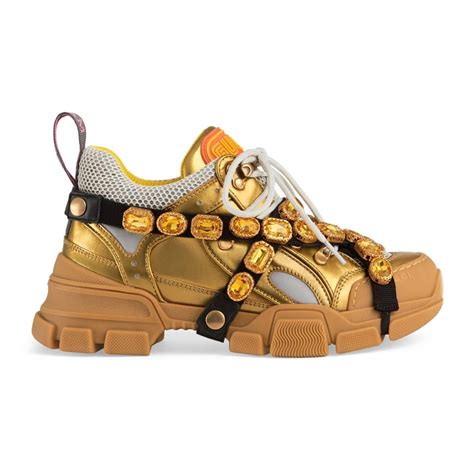 gucci flashtrek crystals only|gucci flashtrek chunky.